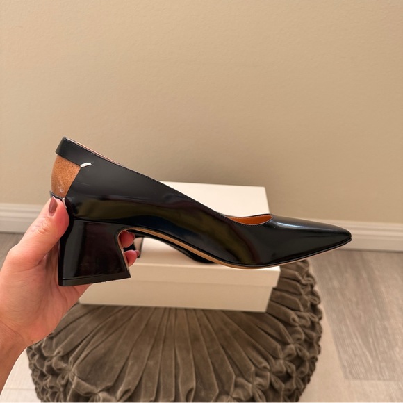 Maison Margiela four stitch square toe pumps - Picture 7 of 10